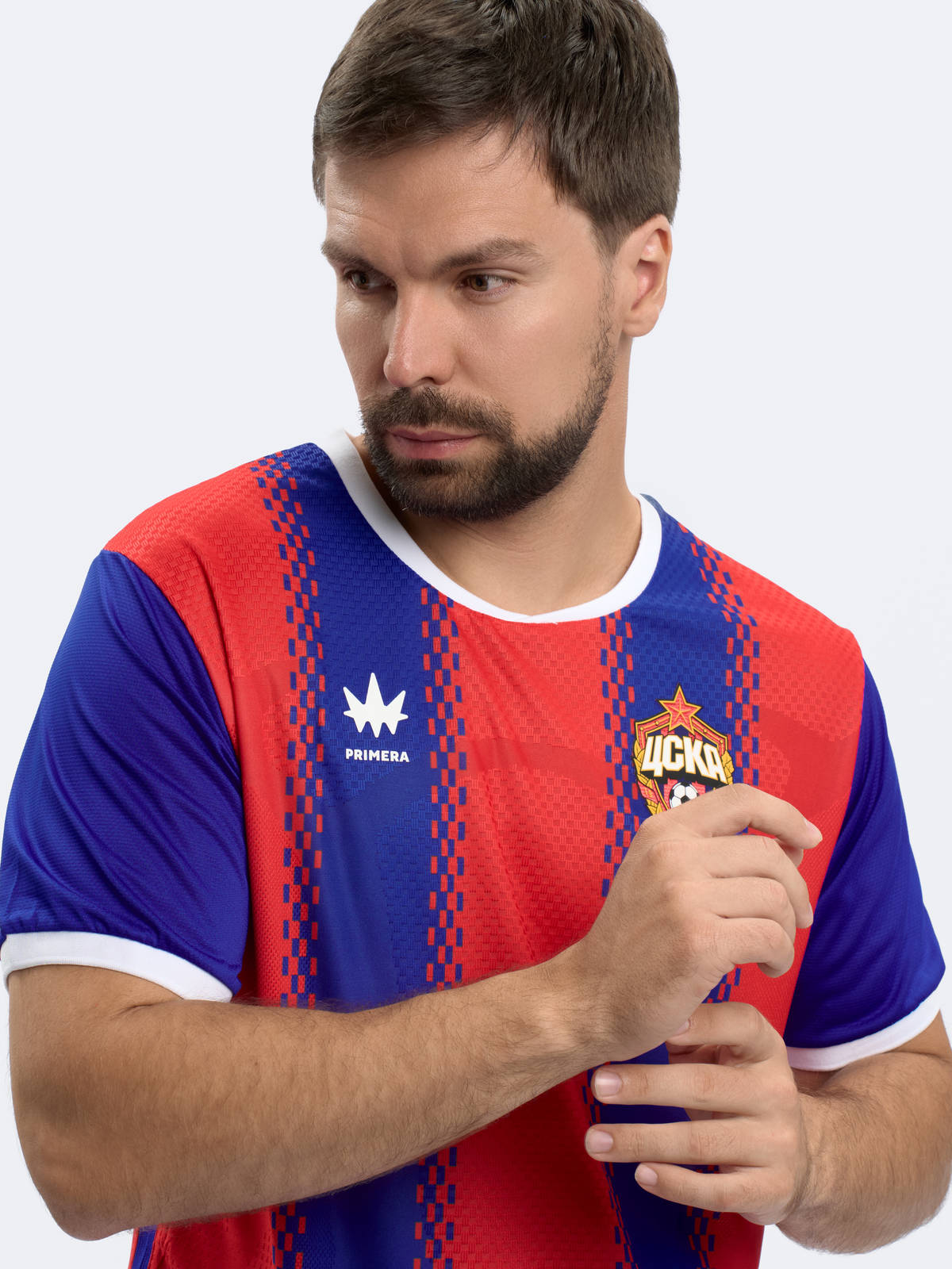 Футболка игровая ПФК ЦСКА домашняя 26/27