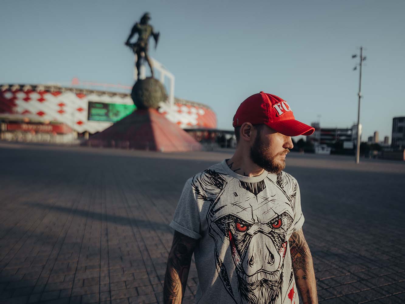 Футболка Спартак с кабаном