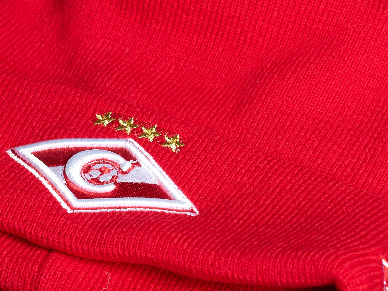 Шапка Спартак с помпоном